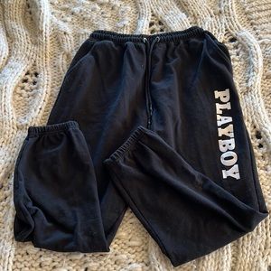 Playboy x Misguided jogger sweatpants